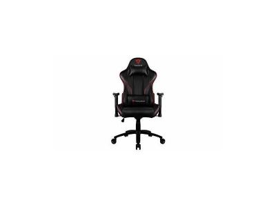 THUNDERX3  RC3 Hex Fauteuil de Gaming, Faux Leather, Noir/Rouge, Unique