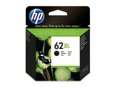 HP Cartouche d'encre Noir  62XL