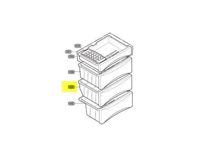 LG Bac cong&eacute;lateur [136C] (AJP72975202) R&eacute;frig&eacute;rateur, cong&eacute;lateur 