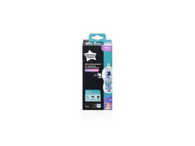 TOMMEE TIPPEE Biberon d&eacute;co gar&ccedil;on anti colique avanc&eacute; 340ml -  
