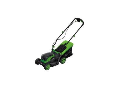 RIBIMEX Tondeuse &agrave; gazon &agrave; batterie R-BAT20 2x20v sans batterie ni chargeur