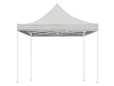 PEREL Tonnelle pliante blanche professionnelle 3 x 3 m