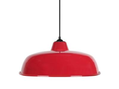 TOSEL TROG ROUL&Eacute; - Suspension d&ocirc;me m&eacute;tal rouge