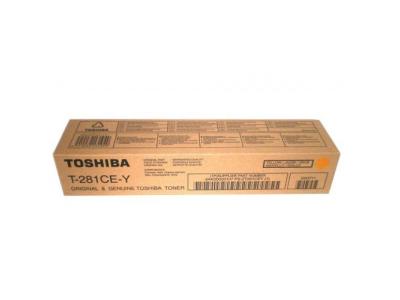 TOSHIBA  T281C-EY - jaune - originale - cartouche de toner 