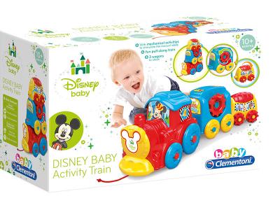 CLEMENTONI  Disney Train d'activit&eacute;s-Premier &acirc;ge, 17168, Multicolore