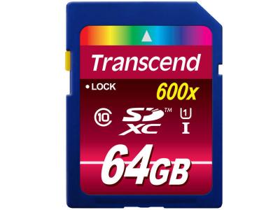 TRANSCEND  secure digital sdxc uhs-i 64 gb TS64GSDXC10U1
