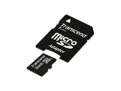 TRANSCEND  Carte M&eacute;moire microSDXC 32 Go Haute Endurance TS32GUSDHC10V