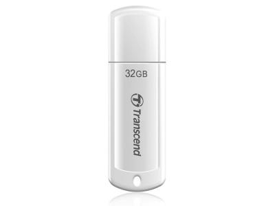 TRANSCEND  Cle USB 2.0 JetFlash 370 - 32Go Blanc
