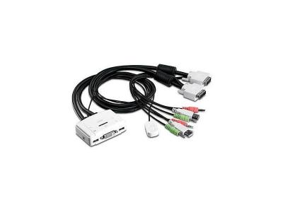 TRENDNET  TK TK-214i - commutateur ecran-clavier-souris/audio - 2 ports