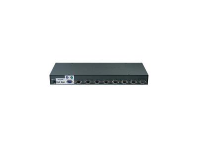 TRENDNET  TK 803R - Commutateur KVM - 8 x KVM port(s) - 1 utilisateur local - Montable sur rack