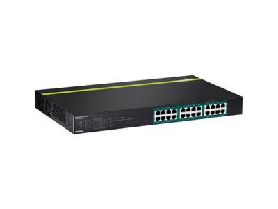 TRENDNET  24 Port Gigabit Power Over Ethernet+ Greenet 370w Switch Noir