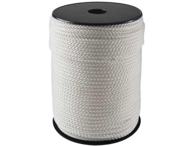 Corderies Tournonaises - Tresse polypropyl&egrave;ne 100m &oslash; 5mm - Blanc