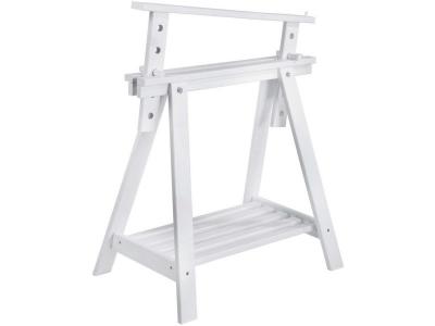 ASTIGARRAGA Tr&eacute;teau architecte en bois peint blanc