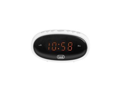 TREVI  EC 880&nbsp;Horloge num&eacute;rique avec r&eacute;veil, Noir, 13.5&nbsp;x 6.5&nbsp;x 5&nbsp;cm