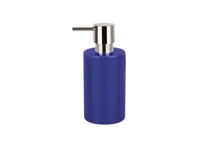  Spirella Distributeur de savon Ceramique TUBE Bleu Marine