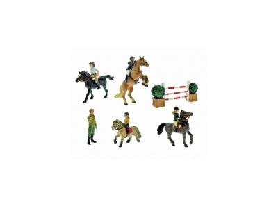 PLASTOY  Figurines chevaux - Equitation 