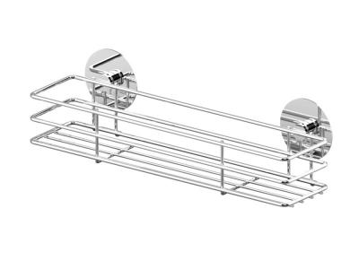WENKO  Turbo-Loc&reg; &eacute;tag&egrave;re &agrave; &eacute;pices - fixer sans percer, M&eacute;tal chrom&eacute;, 30 x 9 x 8 cm, Argent brillant