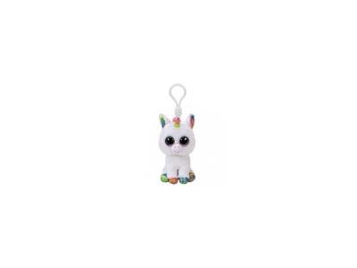 TY Porte-cl&eacute;s en peluche  Beanie Boo's Clip Pixy la Licorne 8,5 cm