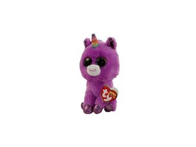 TY  - 36464 - Beanie Boo's - Peluche Rosette la licorne 23 cm