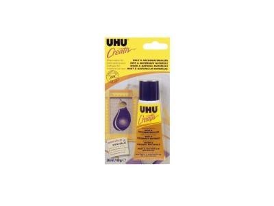 UHU  Creativ' Bois & Mat&eacute;riaux Naturels 38ml