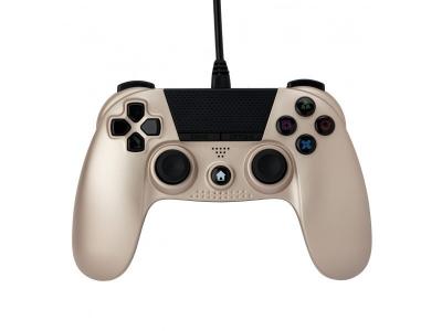 PROXIMA PLUS SAS Manette PS4 filaire Under Control Or 