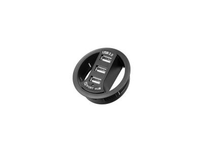 GENERIQUE Wentronic Hub USB 2.0 3 ports (Import Allemagne)