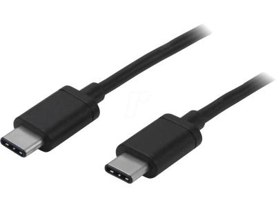 V7  - C&acirc;ble USB - USB-C (M) pour USB-C (M) - USB 2.0 - 3 A - 2 m - noir