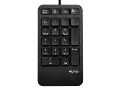 V7  Professional Numeric Keyboard Noir