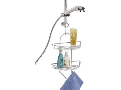 WENKO  15887100 &eacute;tag&egrave;re en fil m&eacute;tallique kuopio chrom&eacute;