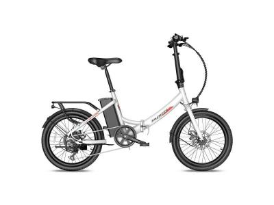 FAFREES V&eacute;lo &eacute;lectrique  F20 Light - Moteur 250W Batterie 36V16.75Ah Assisted Autonomie 130KM Frein &agrave; Disque M&eacute;canique - Blanc - Neuf