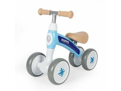 QPLAY V&eacute;lo pour enfants baby walkers hopps bleu sans p&eacute;dales