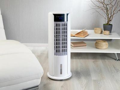 SICHLER HAUSHALTSGERATE Ventilateur colonne avec rafra&icirc;chisseur et humidificateur vt-520 - 60w