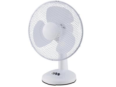 PROFILE  - Ventilateur de table 30cm 45 watts 3 vitesses blanc