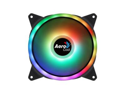 AEROCOOL Ventilateur PC 140mm  DUO14 ARGB LED Dual Ring 6-Pin