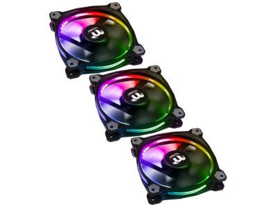 THERMALTAKE Ventilateur  Riing 12 LED RGB Sync Edition - 120mm, 3er Se