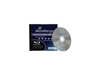 MEDIARANGE  - BD-R DL - 50 Go 6x - bo&icirc;tier CD