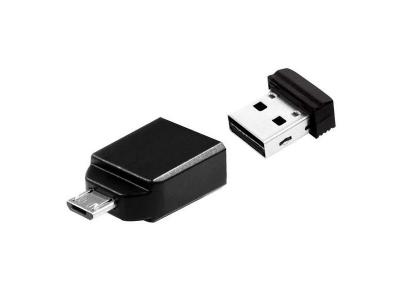 VERBATIM  usb drive 2.0/16gb store n stay+otg ad