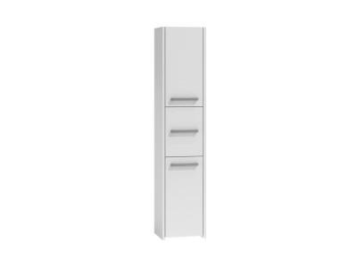 VERONA - Colonne armoire de salle de bain 30x40x170 - Meuble blanc