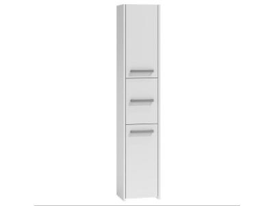 VERONA - Colonne de salle de bain 30x30x170 - Meuble de blanc