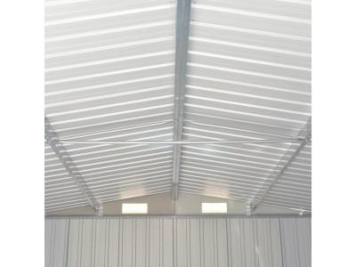 VIDAXL  - Abri de jardin 257x580x181 cm M&eacute;tal Marron Marron