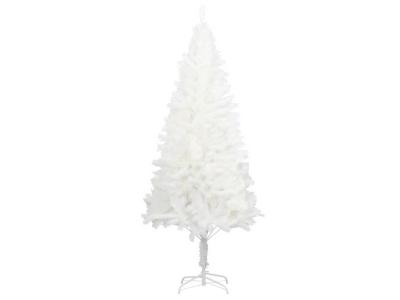 VidaXL Sapin de No&euml;l Artificiel avec Support Blanc 240 cm PE
