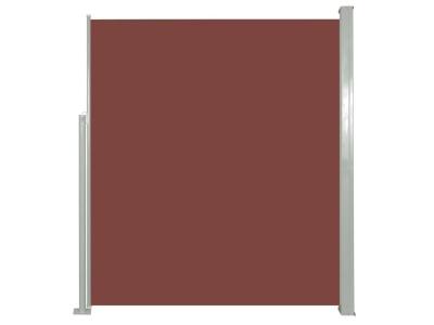 Vidaxl auvent lat&eacute;ral r&eacute;tractable 160 x 300 cm marron 41547