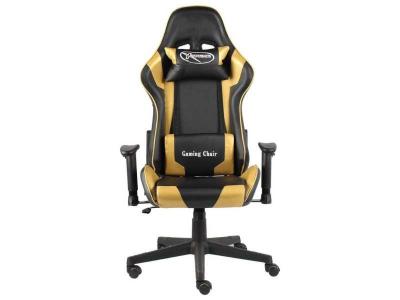 VIDAXL  chaise de jeu pivotante dor&eacute; pvc 20492