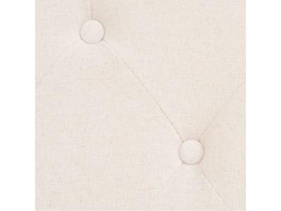 VIDAXL Ensemble de canap&eacute;s 3 pcs tissu blanc cr&egrave;me 274931