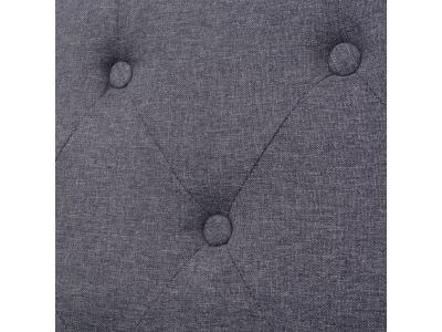 VIDAXL  ensemble de canap&eacute;s 3 pcs tissu gris 274935