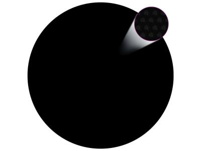 VIDAXL  film solaire de piscine flottant pe 527 cm noir et bleu 527 cm