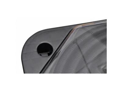 VIDAXL Chauffage solaire pour piscine -  - Lot de 2 - 735 W - Noir