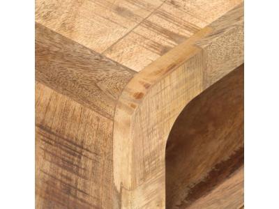 VIDAXL   Meuble TV 117x30x41 cm Bois de manguier massif brut