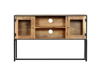 VIDAXL  meuble tv 120 x 30 x 75 cm bois de r&eacute;cup&eacute;ration massif 248105