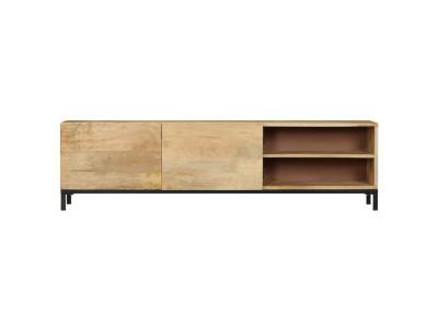 VIDAXL   Meuble TV 145 x 30 x 41 cm Bois massif de manguier